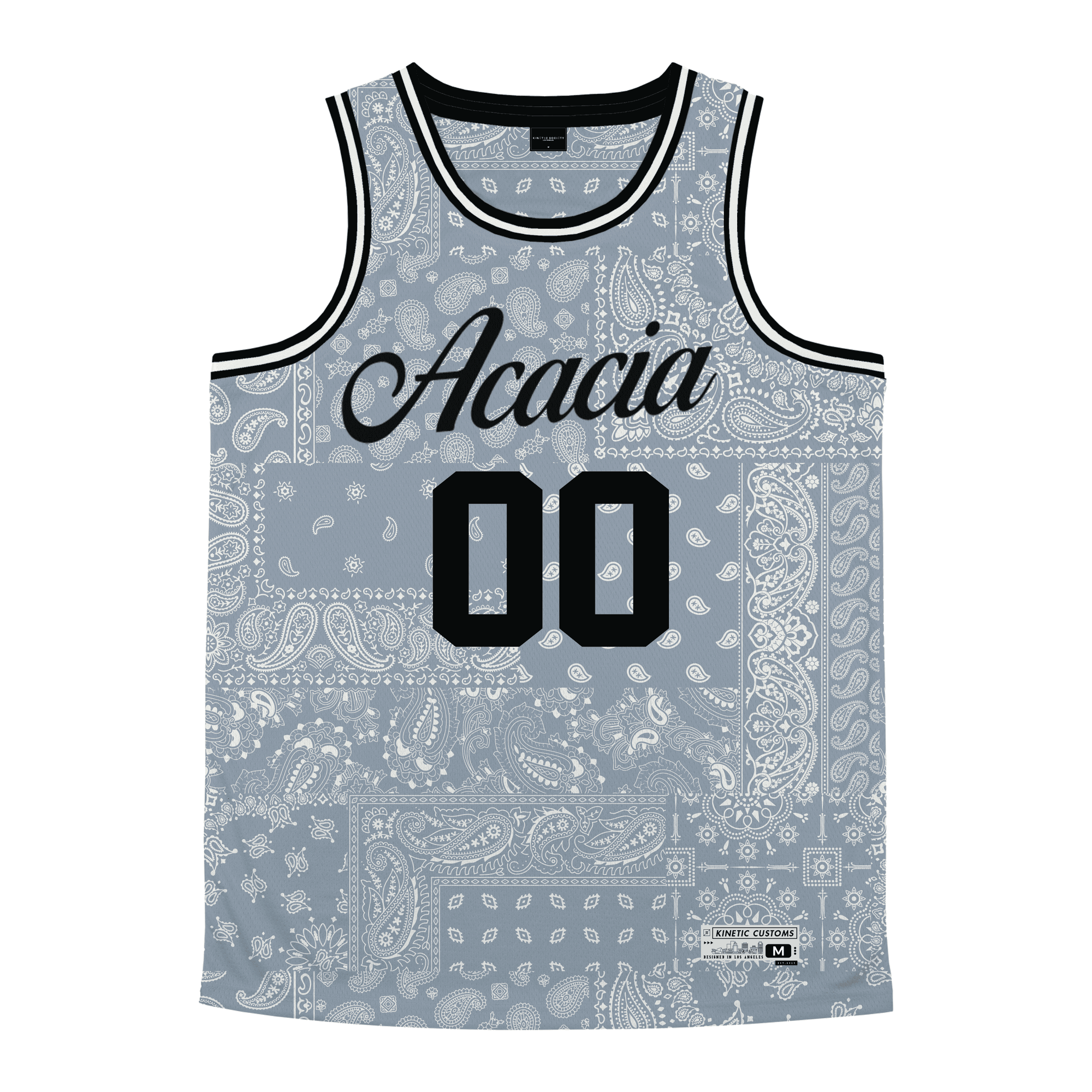Acacia - Slate Bandana - Basketball Jersey
