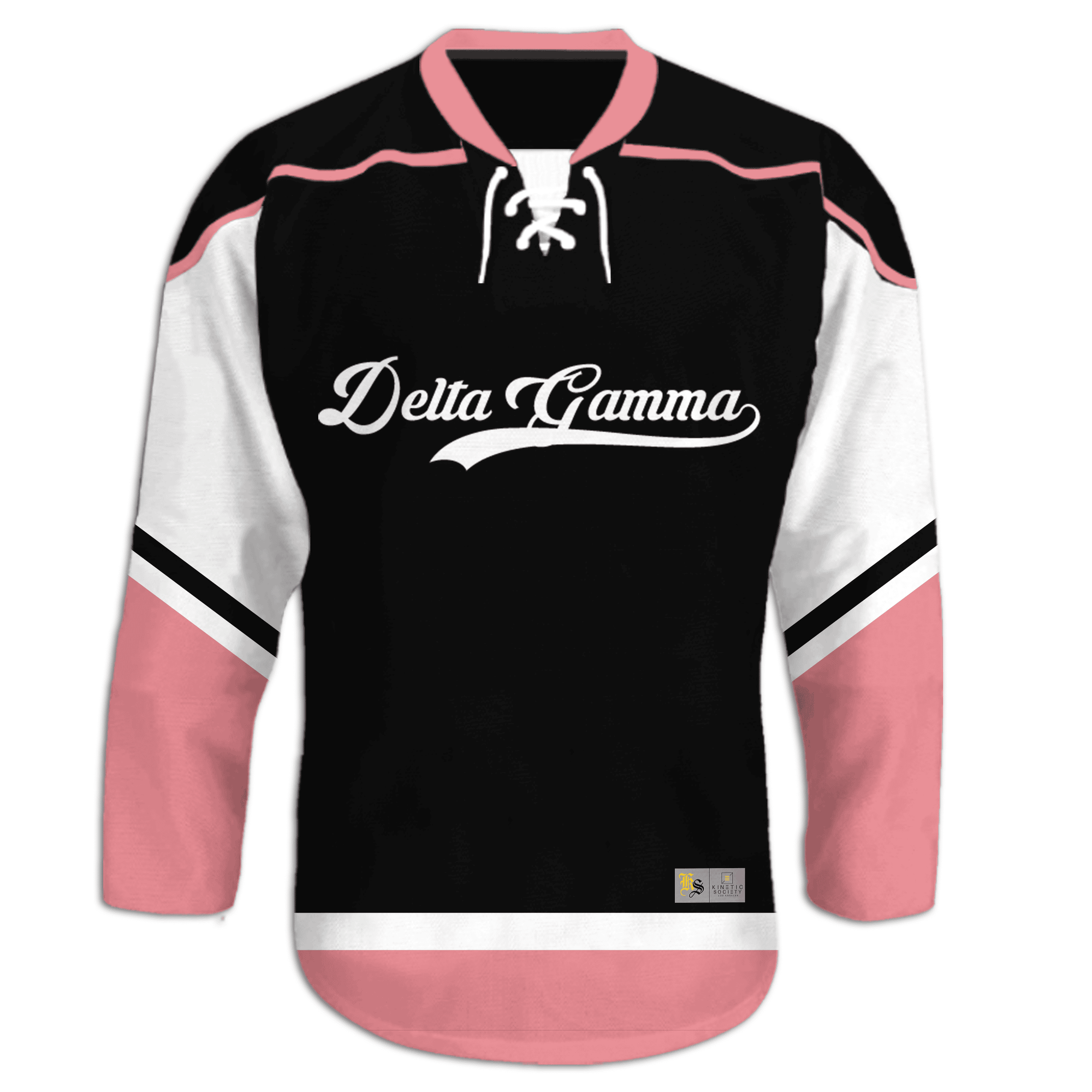 Delta Gamma - Black Pink - Hockey Jersey