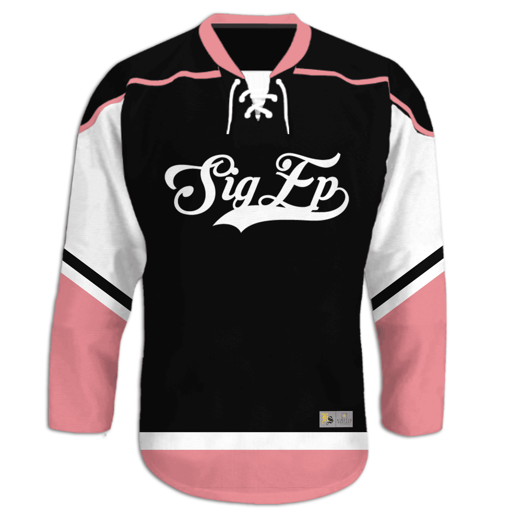 Sigma Phi Epsilon - Black Pink - Hockey Jersey