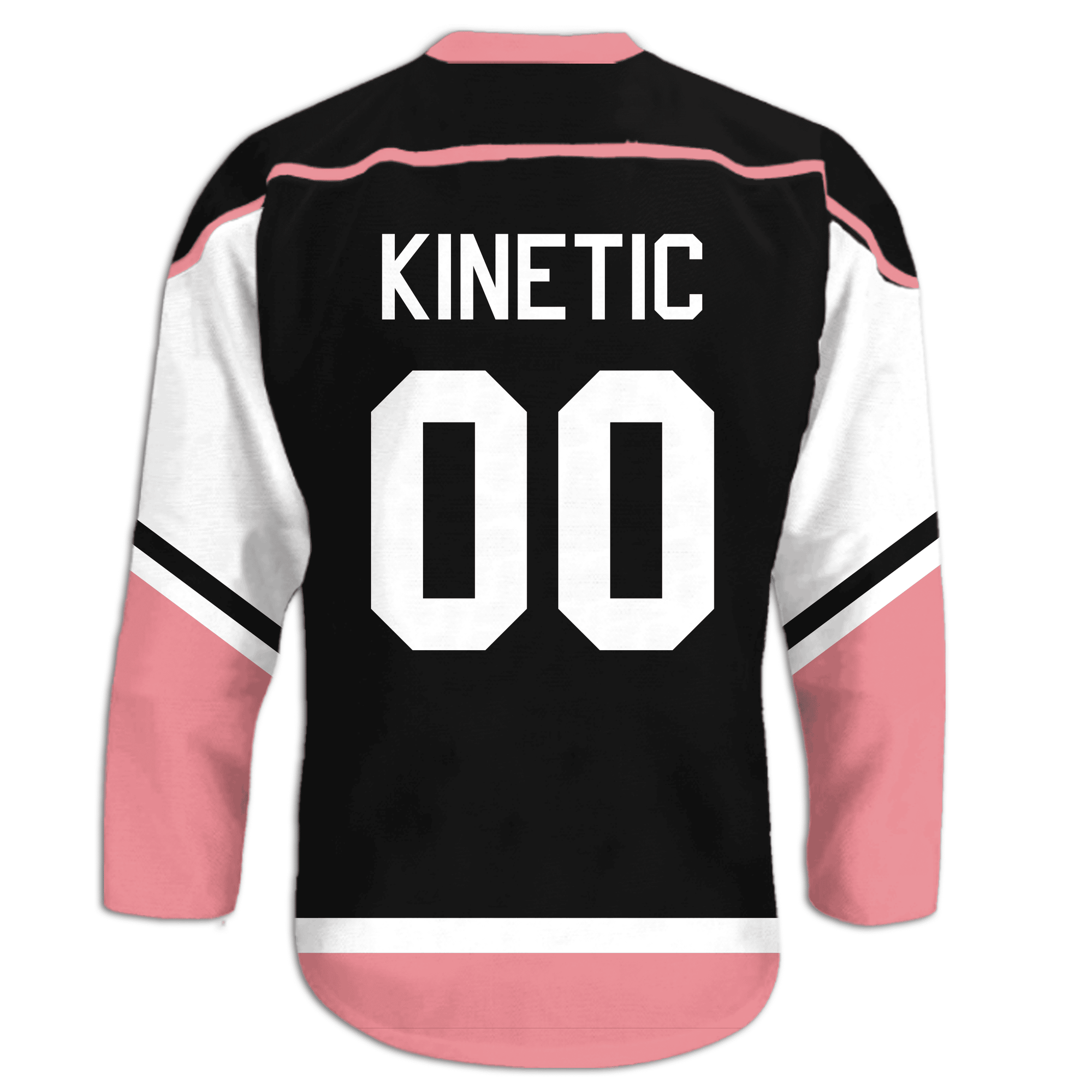 Phi Delta Theta - Black Pink - Hockey Jersey
