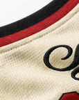 Kinetic ID - Vintage Cream Basketball Jersey