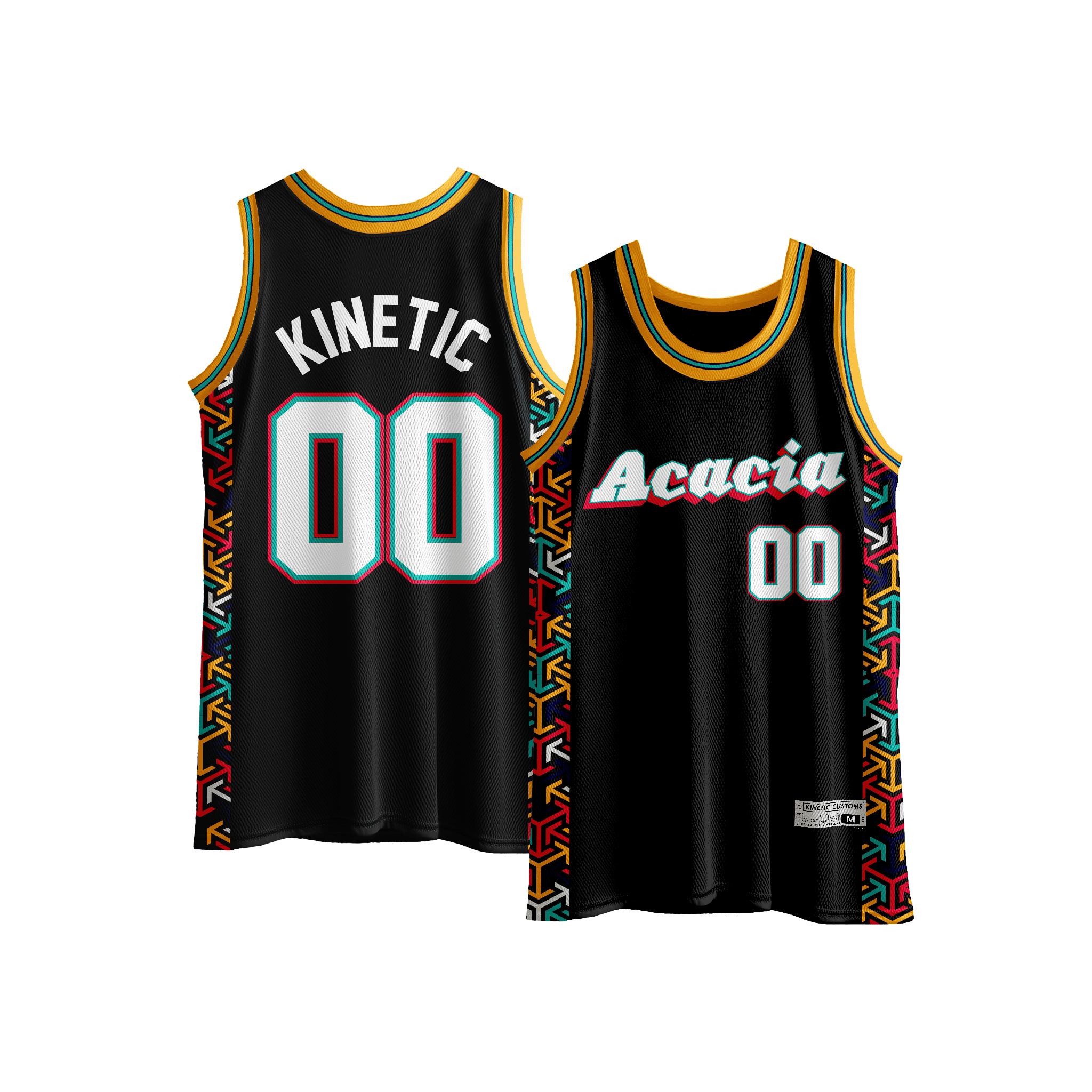 ACACIA - Cubic Arrow Basketball Jersey – Kinetic Society LLC