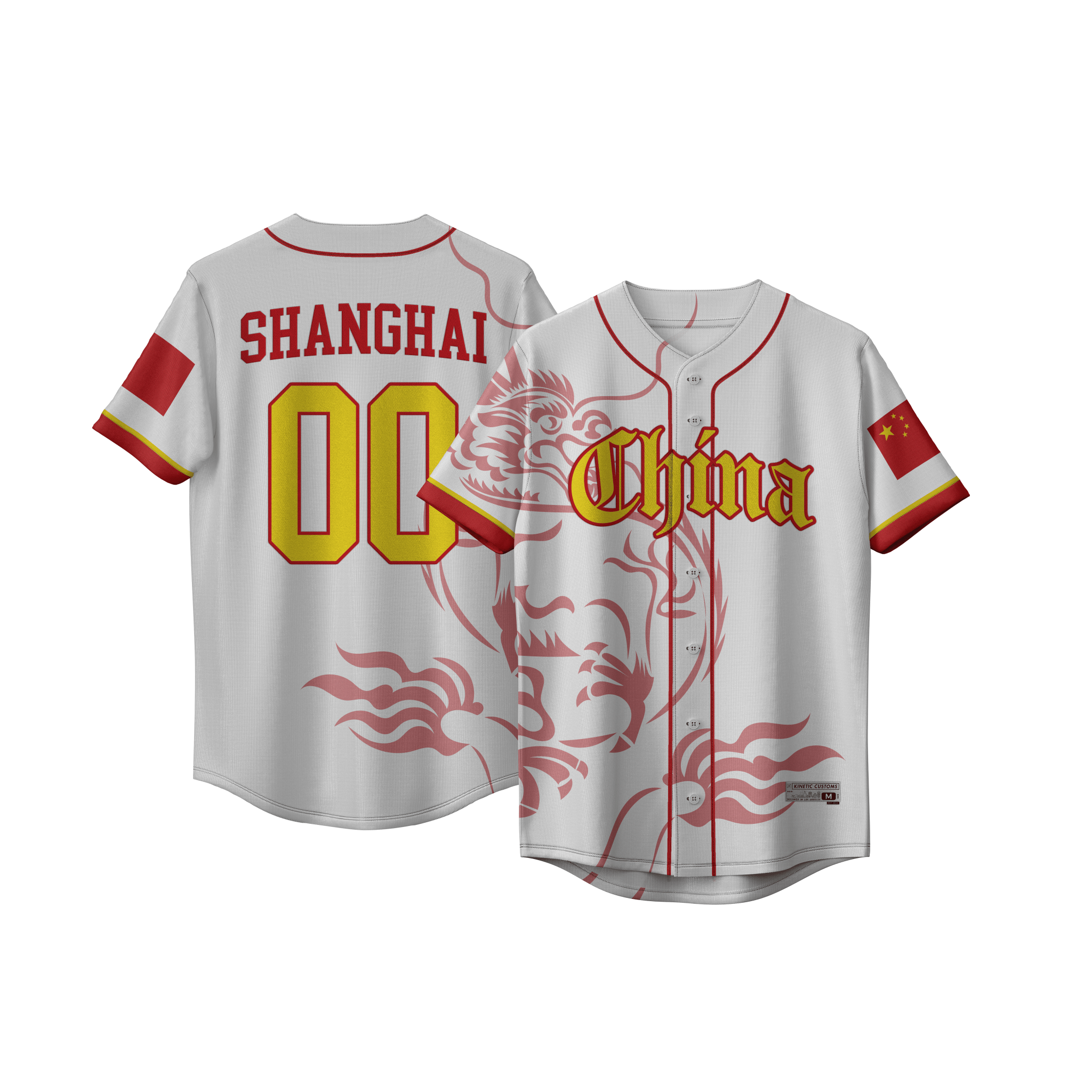 China Baseball Jersey Sublimation Print 2XL