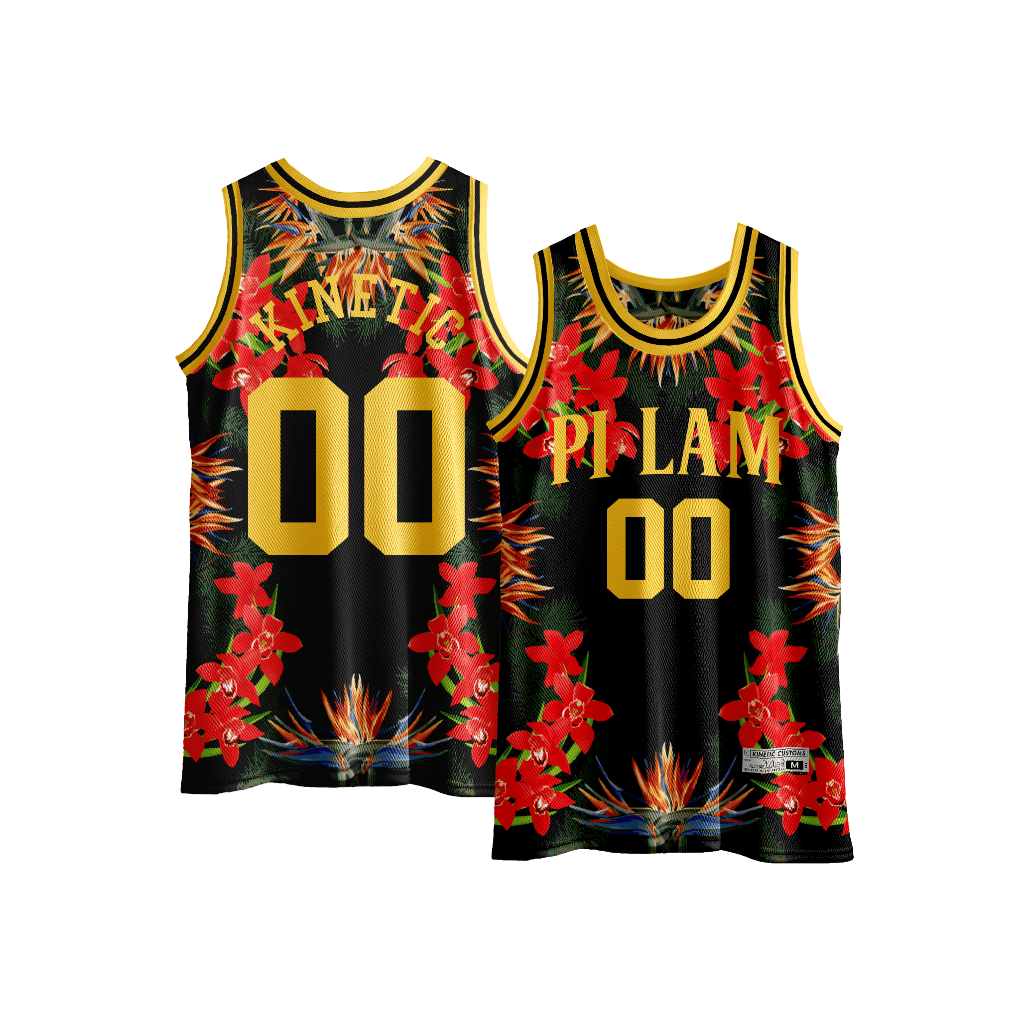 Pi Lambda Phi - Orchid Paradise Basketball Jersey – Kinetic