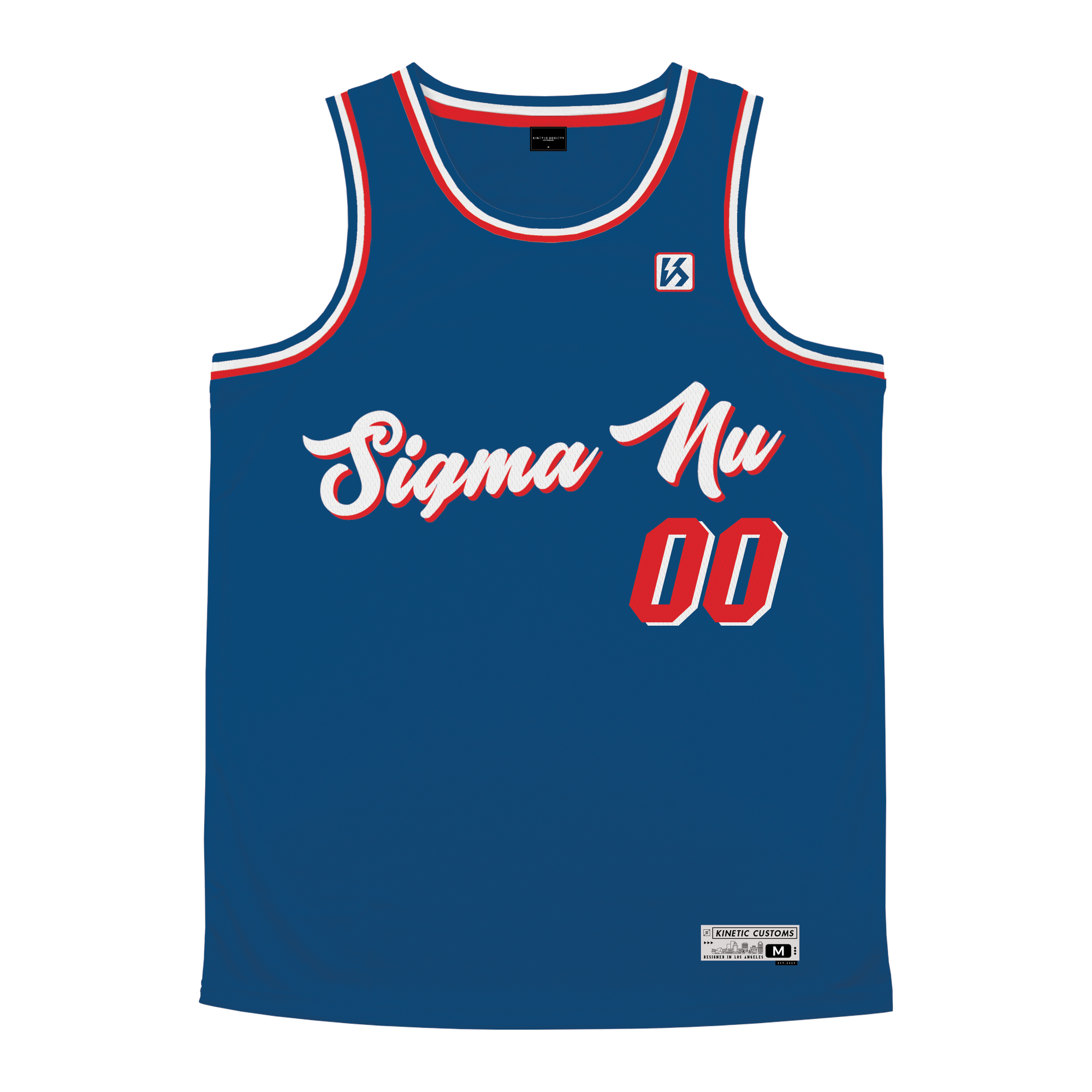 Sigma Nu - The Dream Basketball Jersey
