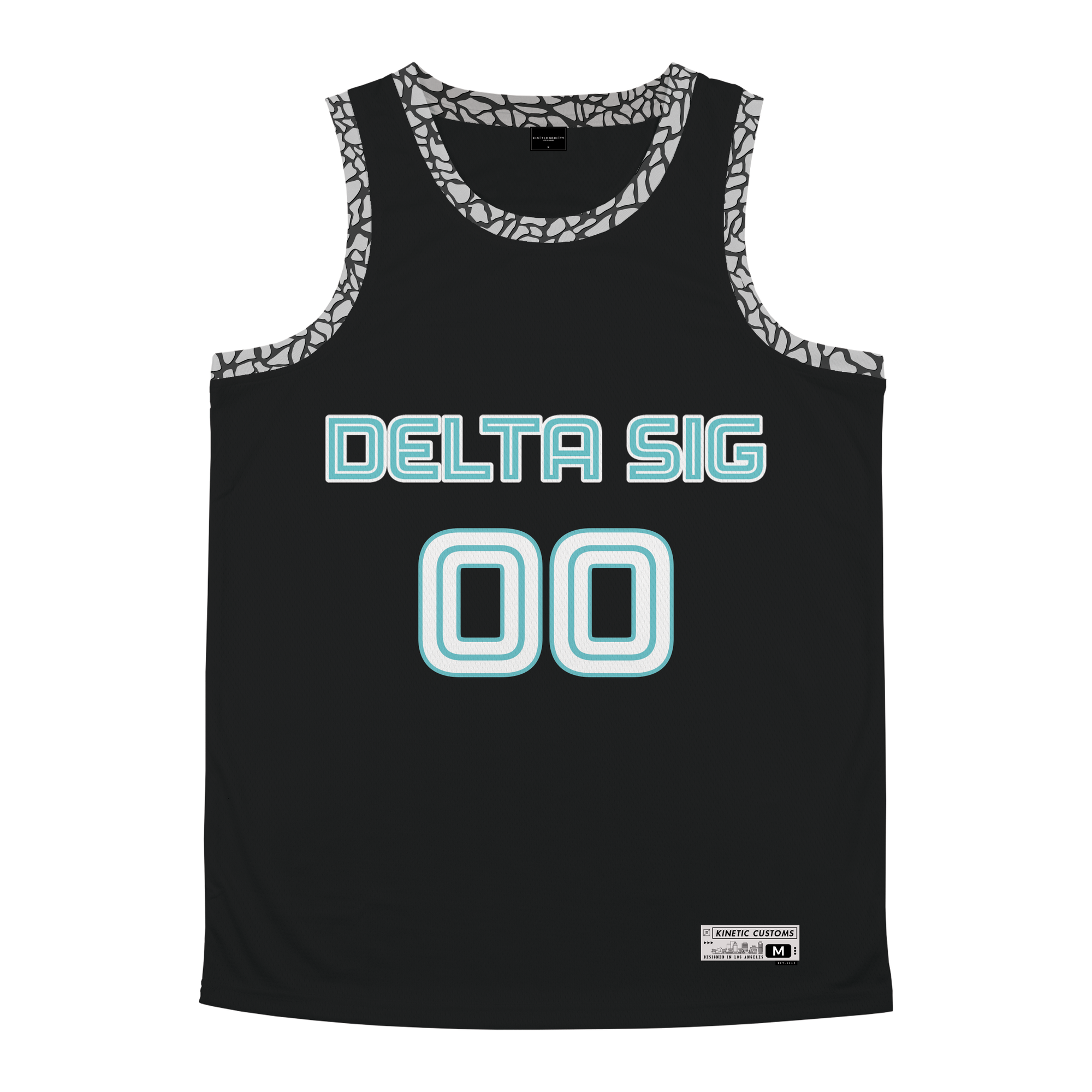 Delta Sigma Phi - Cement Basketball Jersey