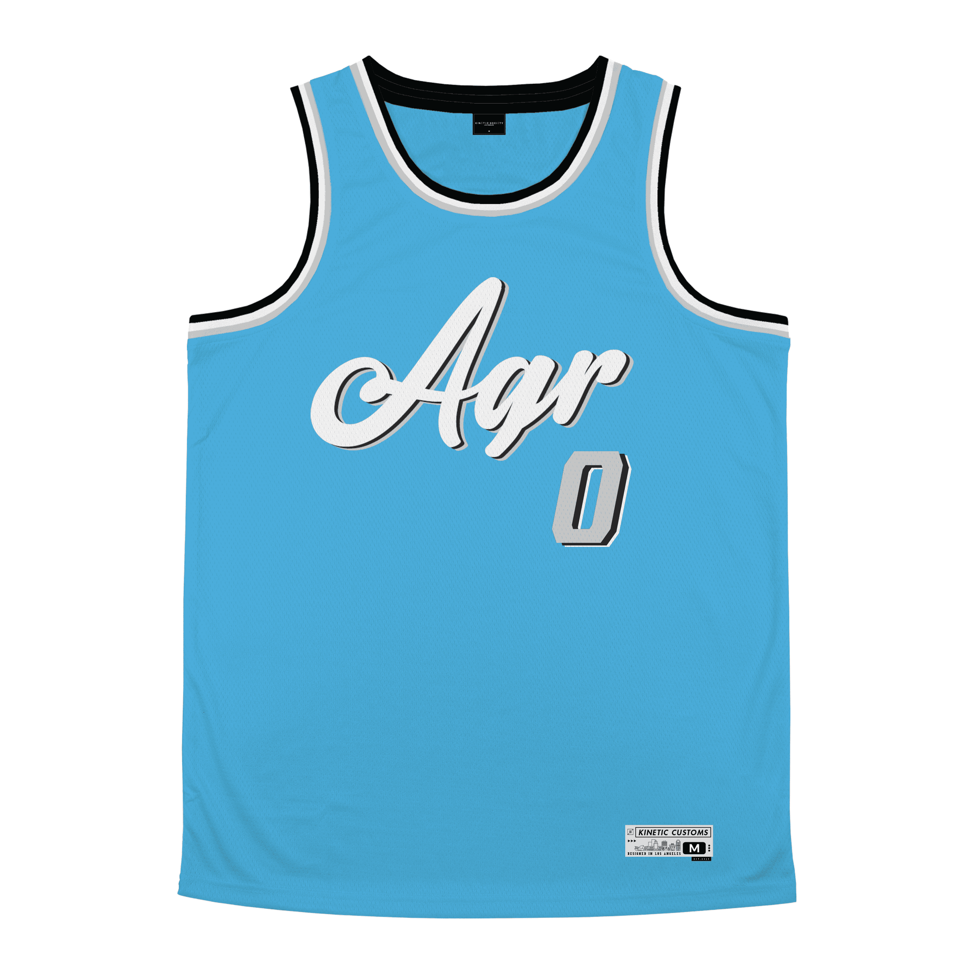 Alpha Gamma Rho - Pacific Mist Basketball Jersey