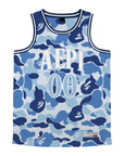 Alpha Epsilon Pi - Blue Camo Basketball Jersey