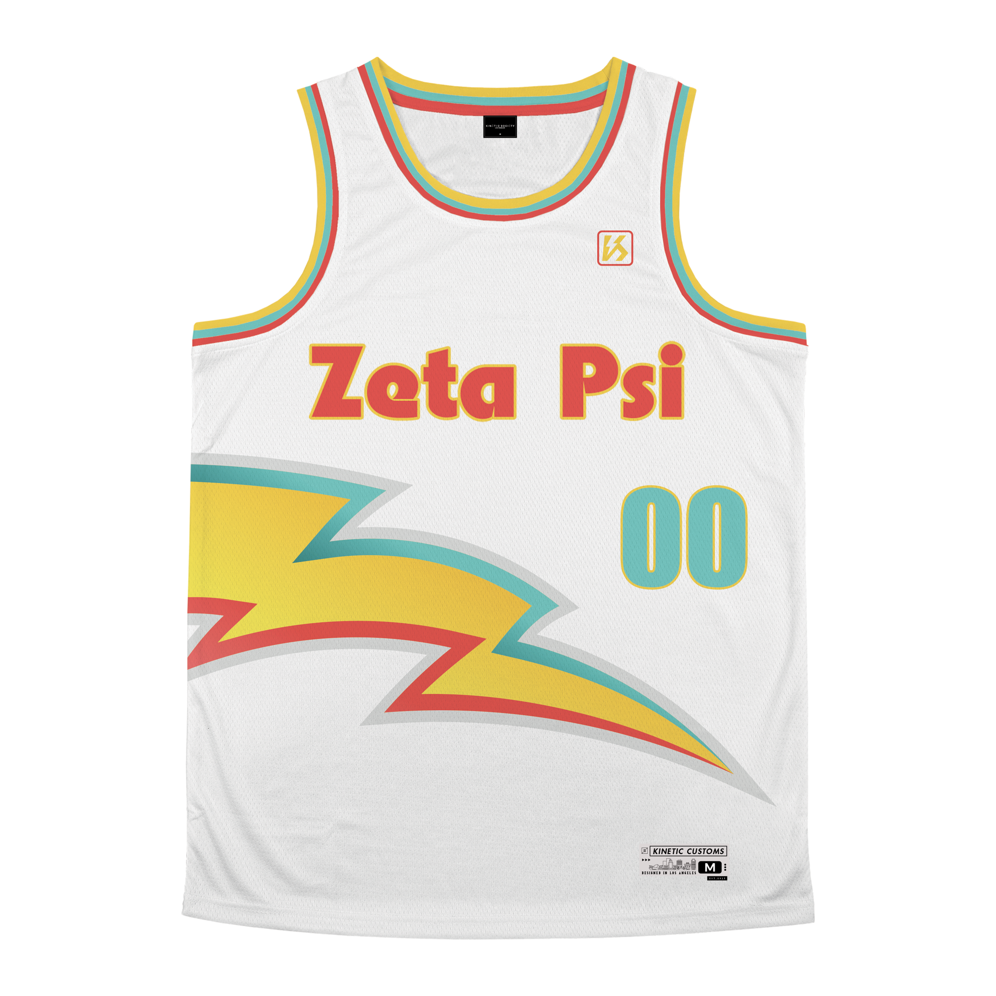 Zeta Psi - Bolt Basketball Jersey