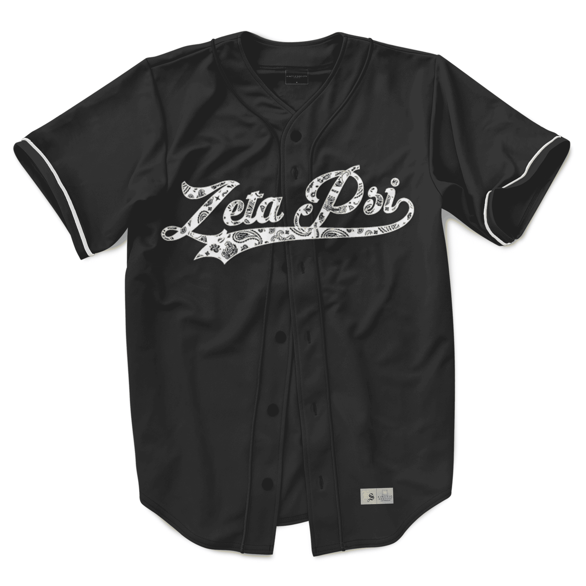 Zeta Psi - Paisley Baseball Jersey
