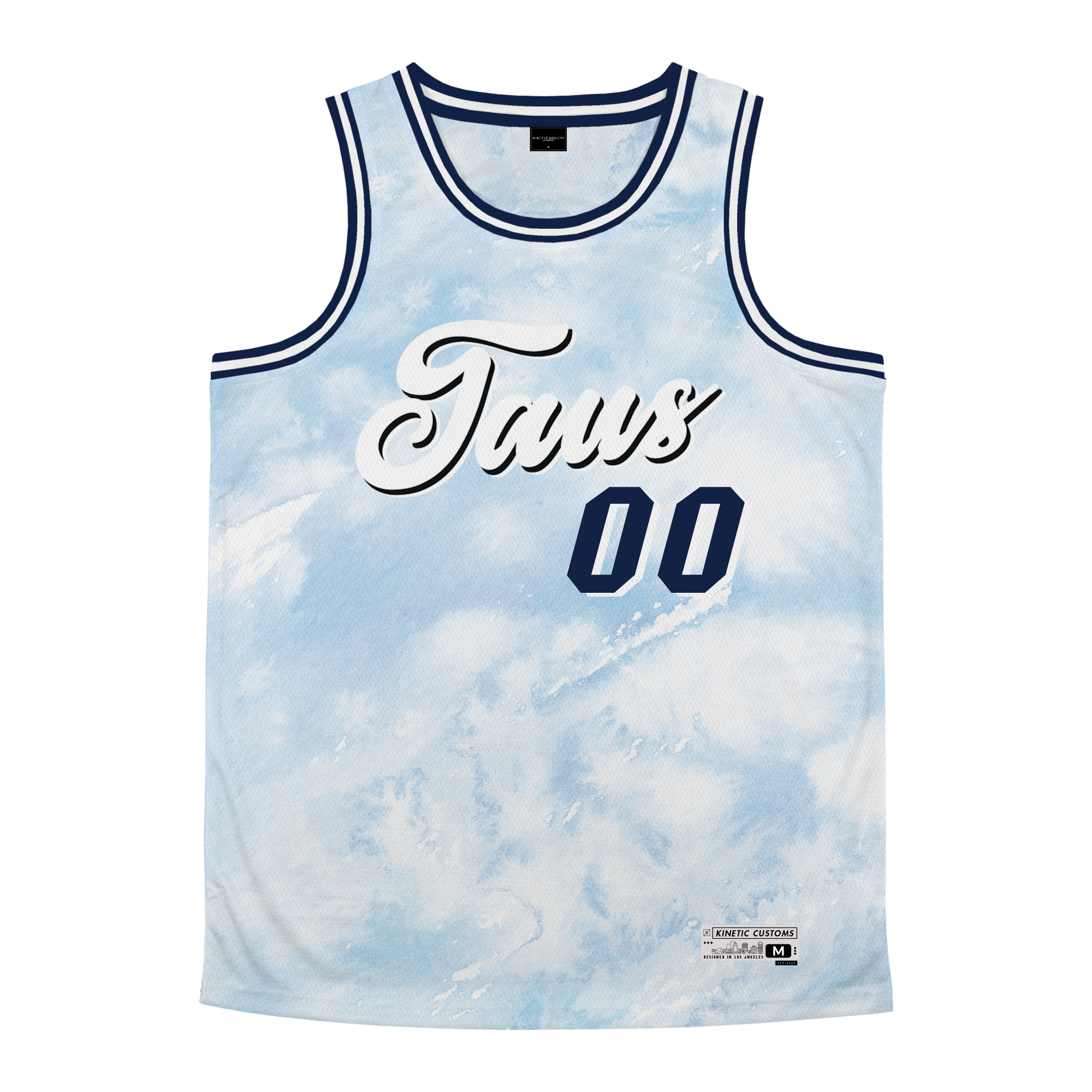 Alpha Tau Omega - Blue Sky Basketball Jersey
