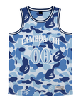 Lambda Chi Alpha - Blue Camo Basketball Jersey