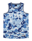 Pi Lambda Phi - Blue Camo Basketball Jersey
