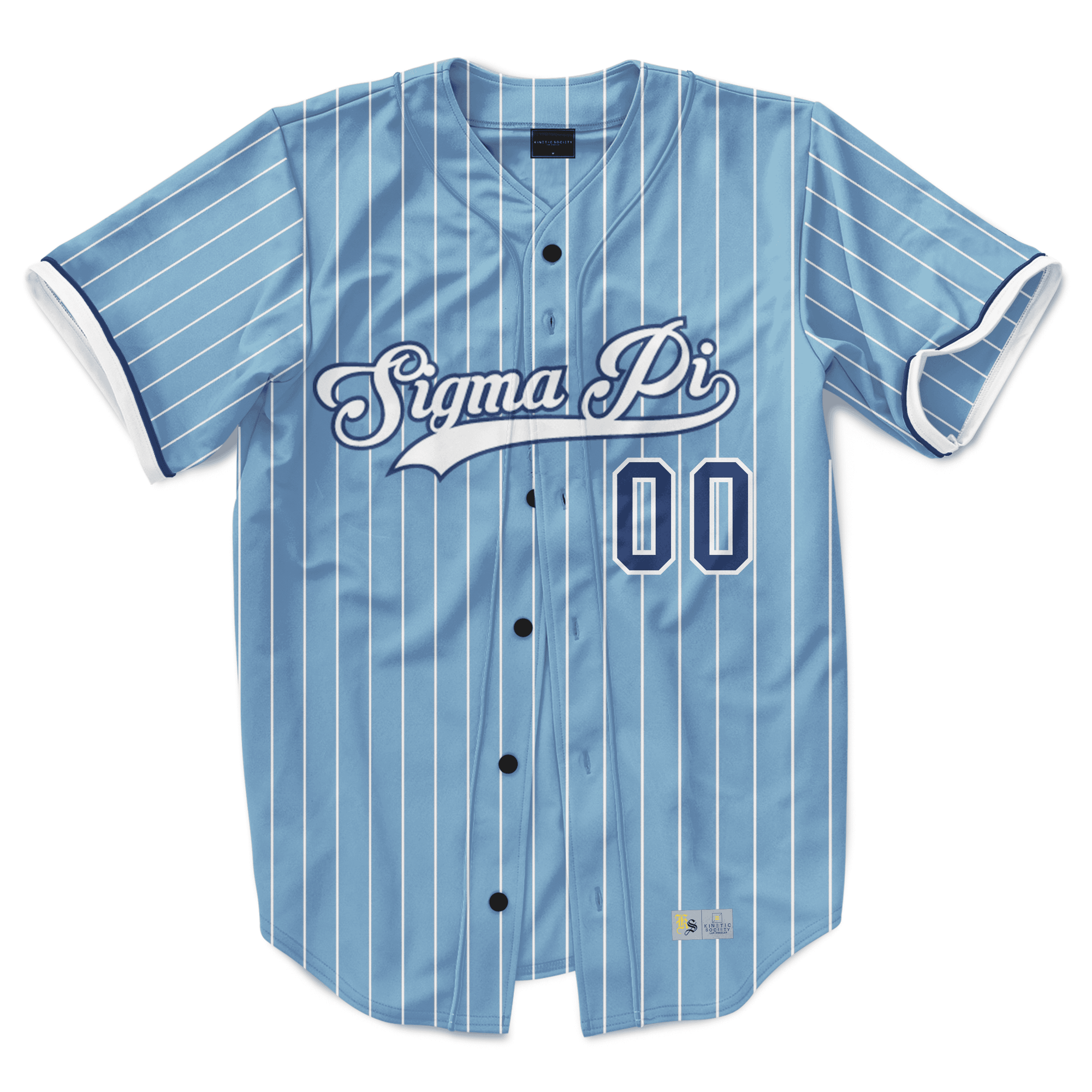 Sigma Pi - Blue Shade Baseball Jersey