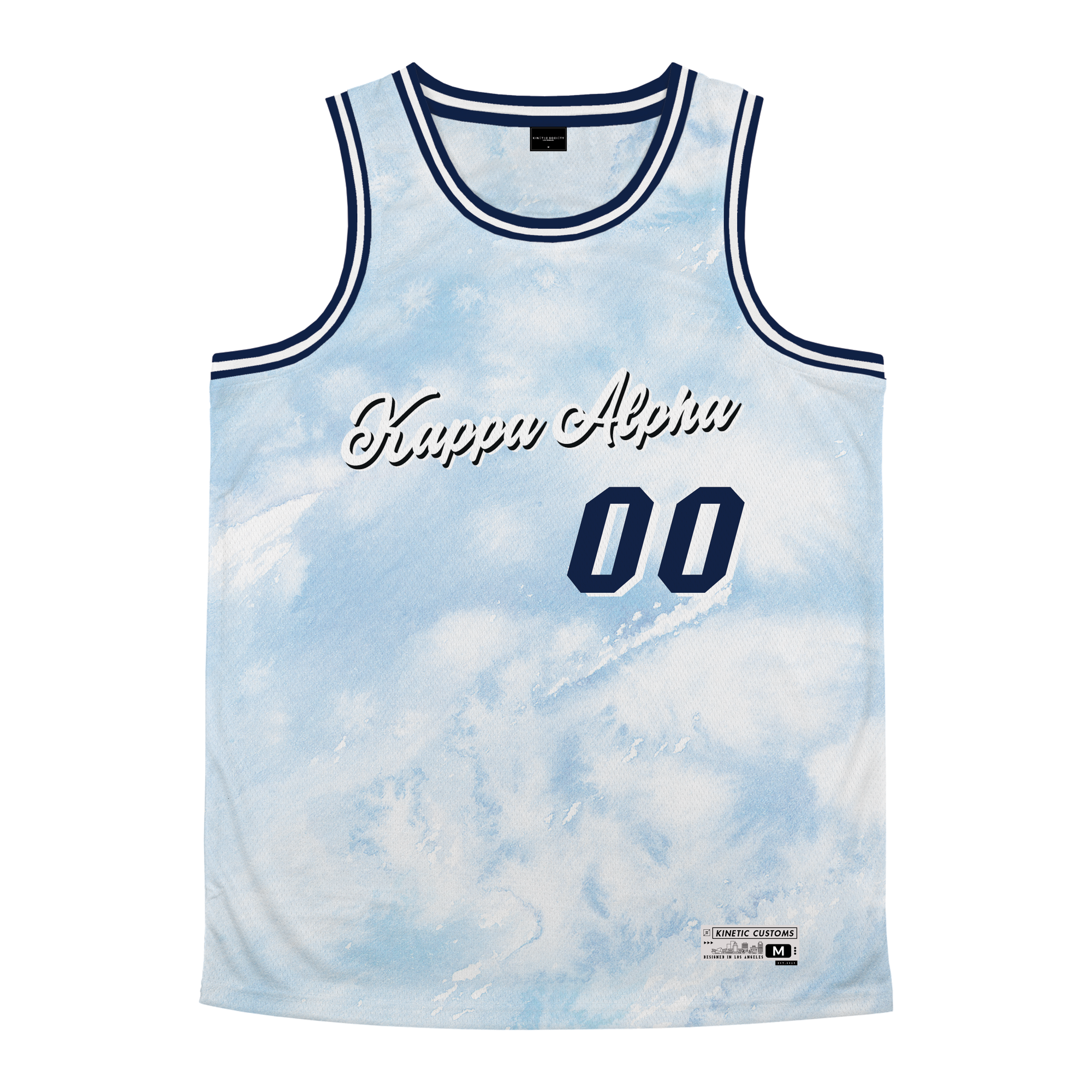 Kappa Alpha Order - Blue Sky Basketball Jersey