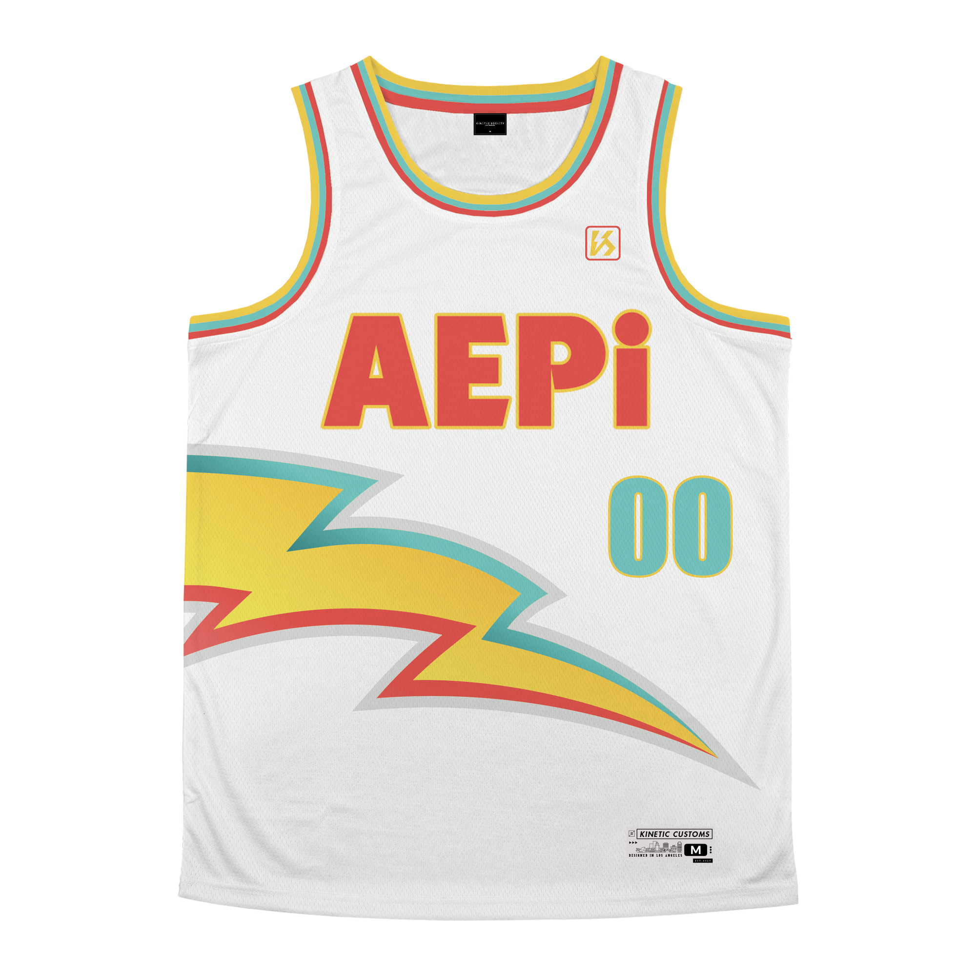 Alpha Epsilon Pi - Bolt Basketball Jersey
