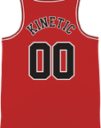 Alpha Kappa Lambda - Big Red Basketball Jersey - Kinetic Society