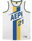 ALPHA EPSILON PI - Middle Child Basketball Jersey Premium Basketball Kinetic Society LLC 