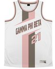 Gamma Phi Beta - Middle Child Basketball Jersey Premium Basketball Kinetic Society LLC 