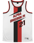 ALPHA OMICRON PI - Middle Child Basketball Jersey Premium Basketball Kinetic Society LLC 
