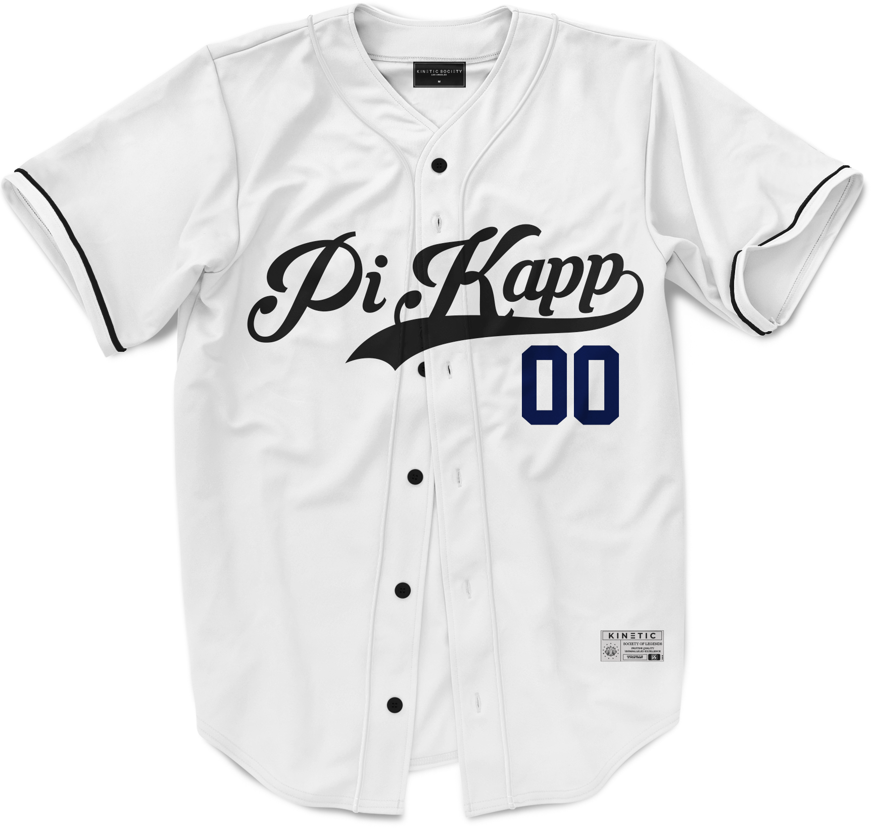 Pi Kappa Phi - Classic Ballpark Blue Baseball Jersey