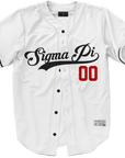 Sigma Pi - Classic Ballpark Red Baseball Jersey