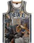 Theta Xi - NY Basketball Jersey