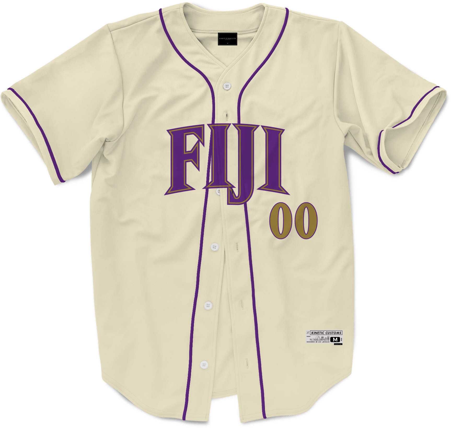 Phi Gamma Delta - Cream Baseball Jersey