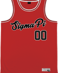 Sigma Pi - Big Red Basketball Jersey - Kinetic Society