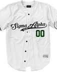 Sigma Alpha Epsilon - Classic Ballpark Green Baseball Jersey