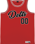 Delta Tau Delta - Big Red Basketball Jersey - Kinetic Society