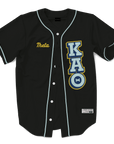 KAPPA ALPHA THETA - The Block Baseball Jersey Premium Baseball Kinetic Society LLC 