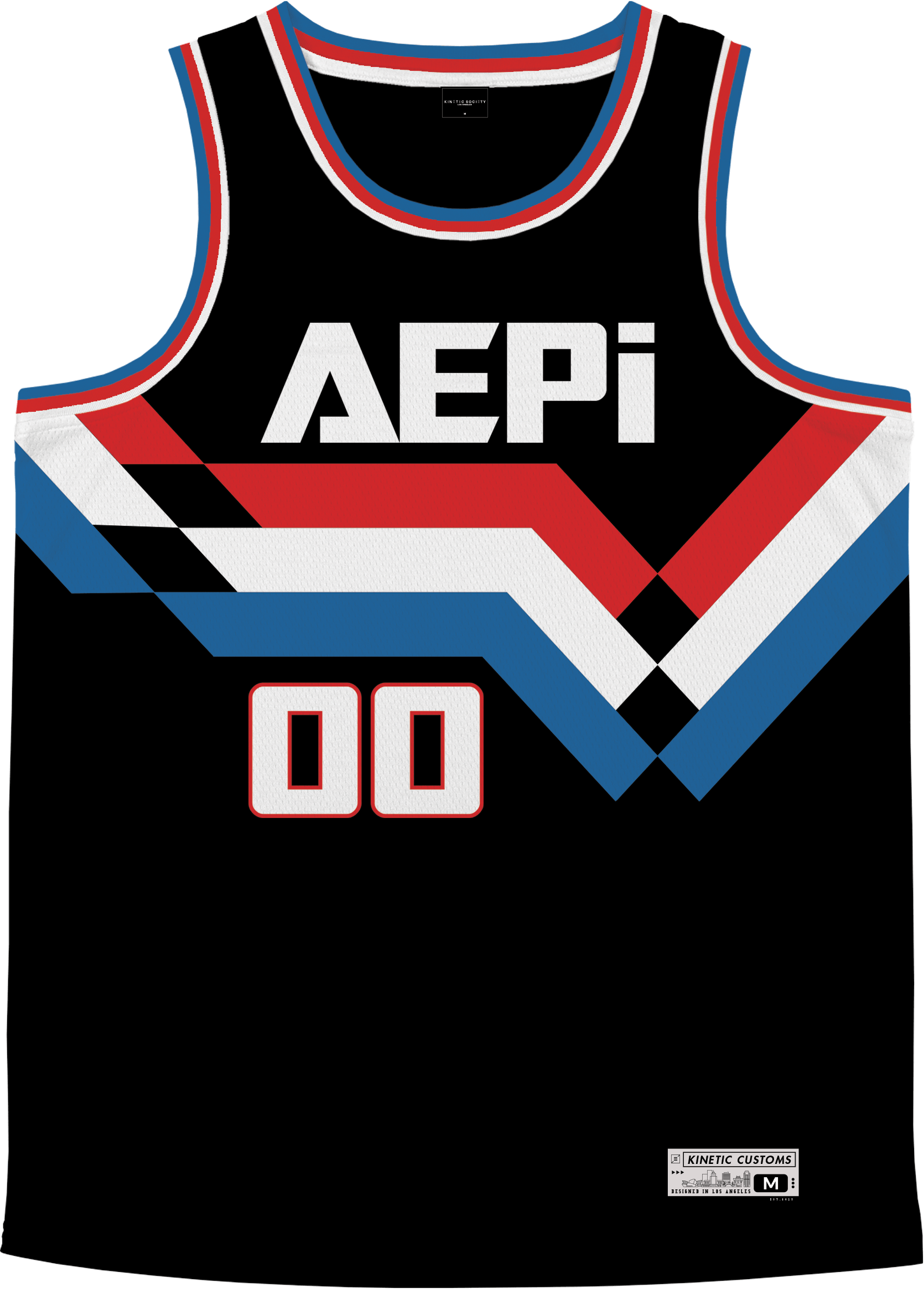 Alpha Epsilon Pi - Victory Streak Basketball Jersey - Kinetic Society