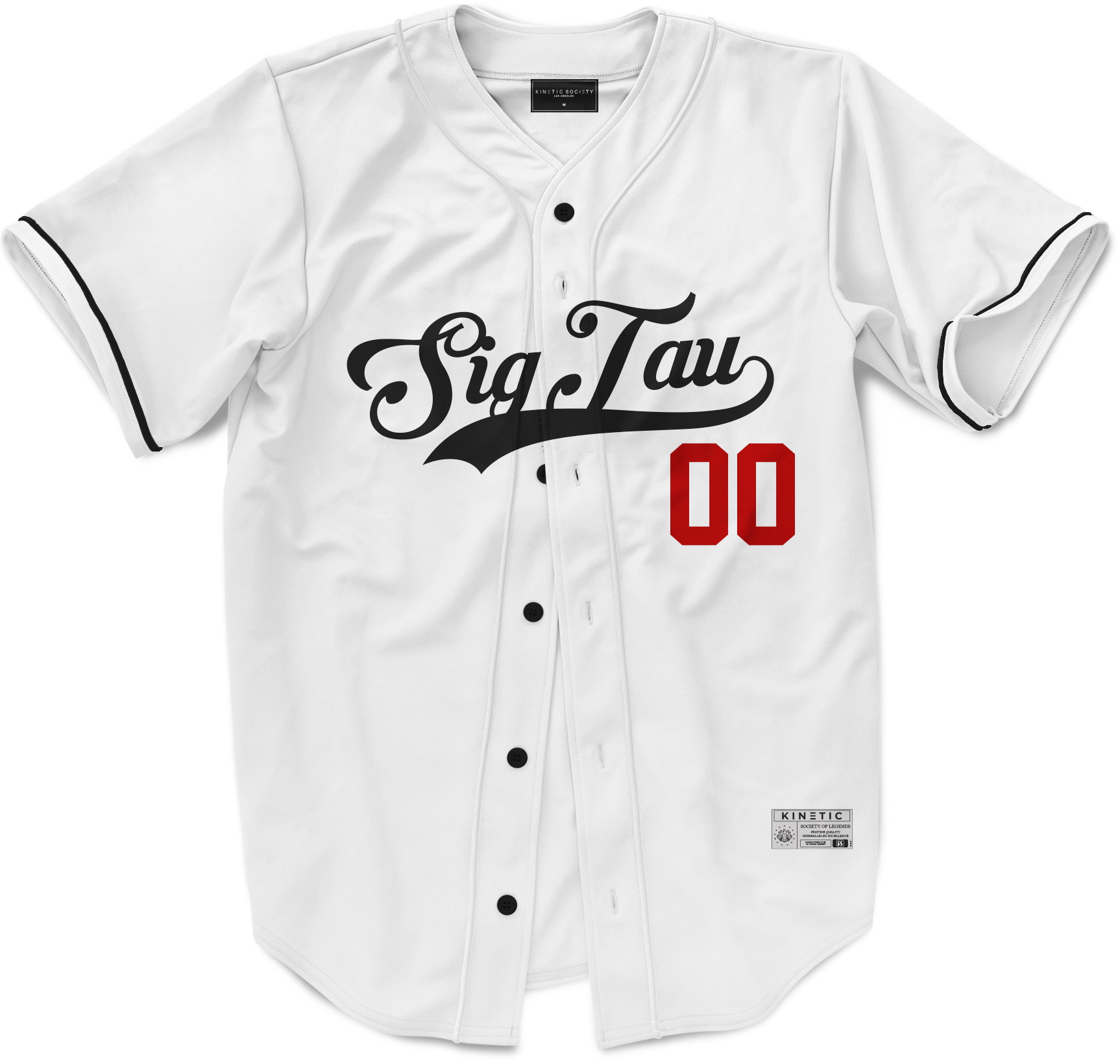 Sigma Tau Gamma - Classic Ballpark Red Baseball Jersey