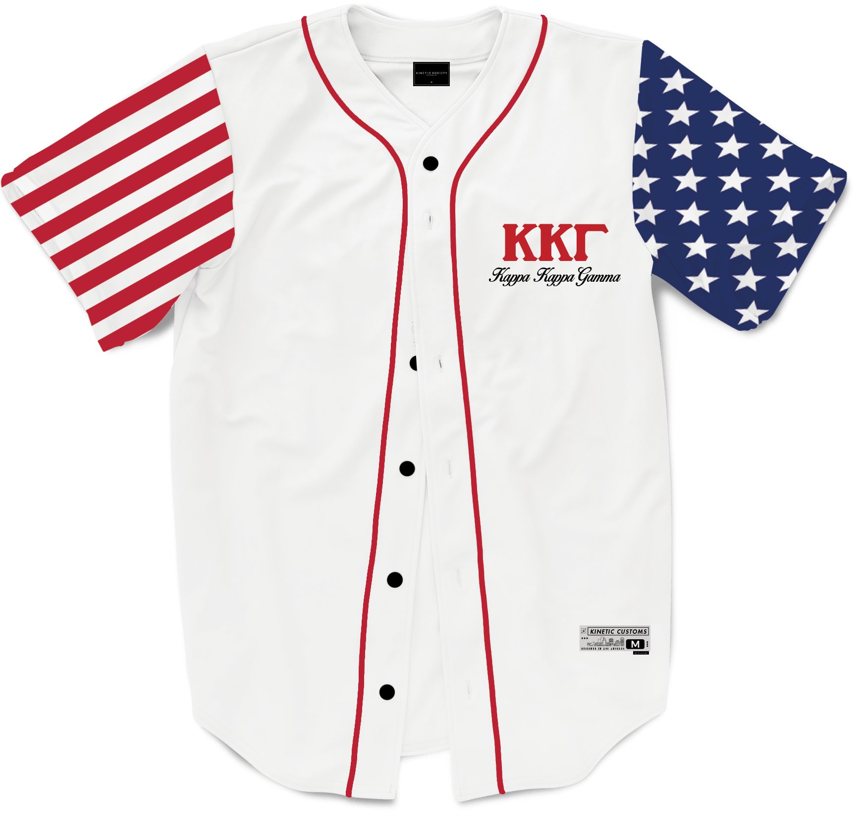 Kappa Kappa Gamma - Flagship Baseball Jersey - Kinetic Society