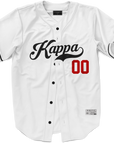 Kappa Kappa Gamma - Classic Ballpark Red Baseball Jersey