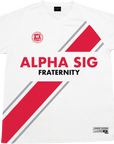Alpha Sigma Phi - Home Team Soccer Jersey - Kinetic Society