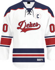 Delta Kappa Epsilon - Captain Hockey Jersey - Kinetic Society