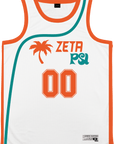 Zeta Psi - Tropical Basketball Jersey Premium Basketball Kinetic Society LLC 