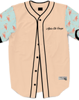 Alpha Chi Omega - Flamingo Fam Baseball Jersey - Kinetic Society
