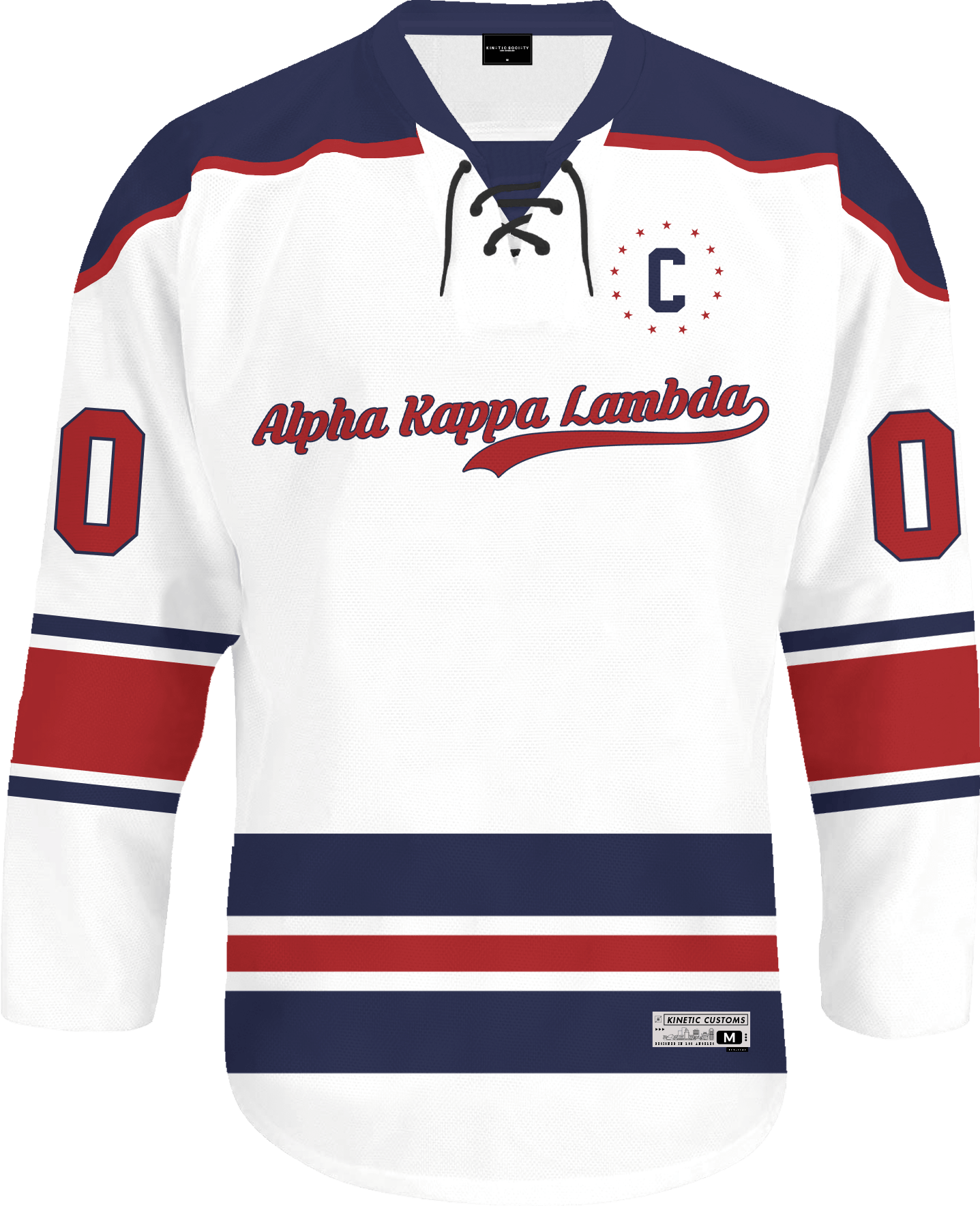 Alpha Kappa Lambda - Captain Hockey Jersey - Kinetic Society