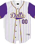 Delta Tau Delta - House Baseball Jersey - Kinetic Society