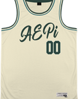 Alpha Epsilon Pi - Buttercream Basketball Jersey - Kinetic Society