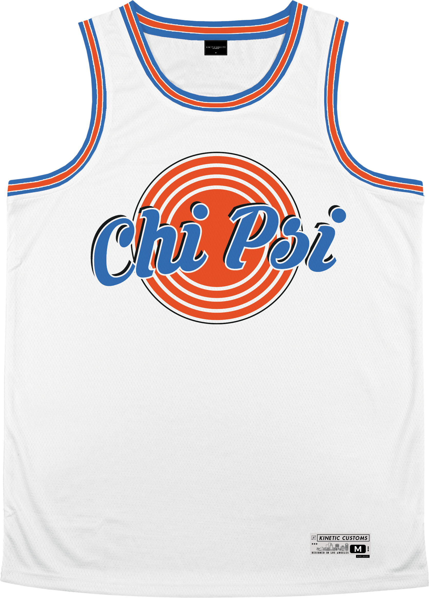 Chi Psi - Vintage Basketball Jersey - Kinetic Society