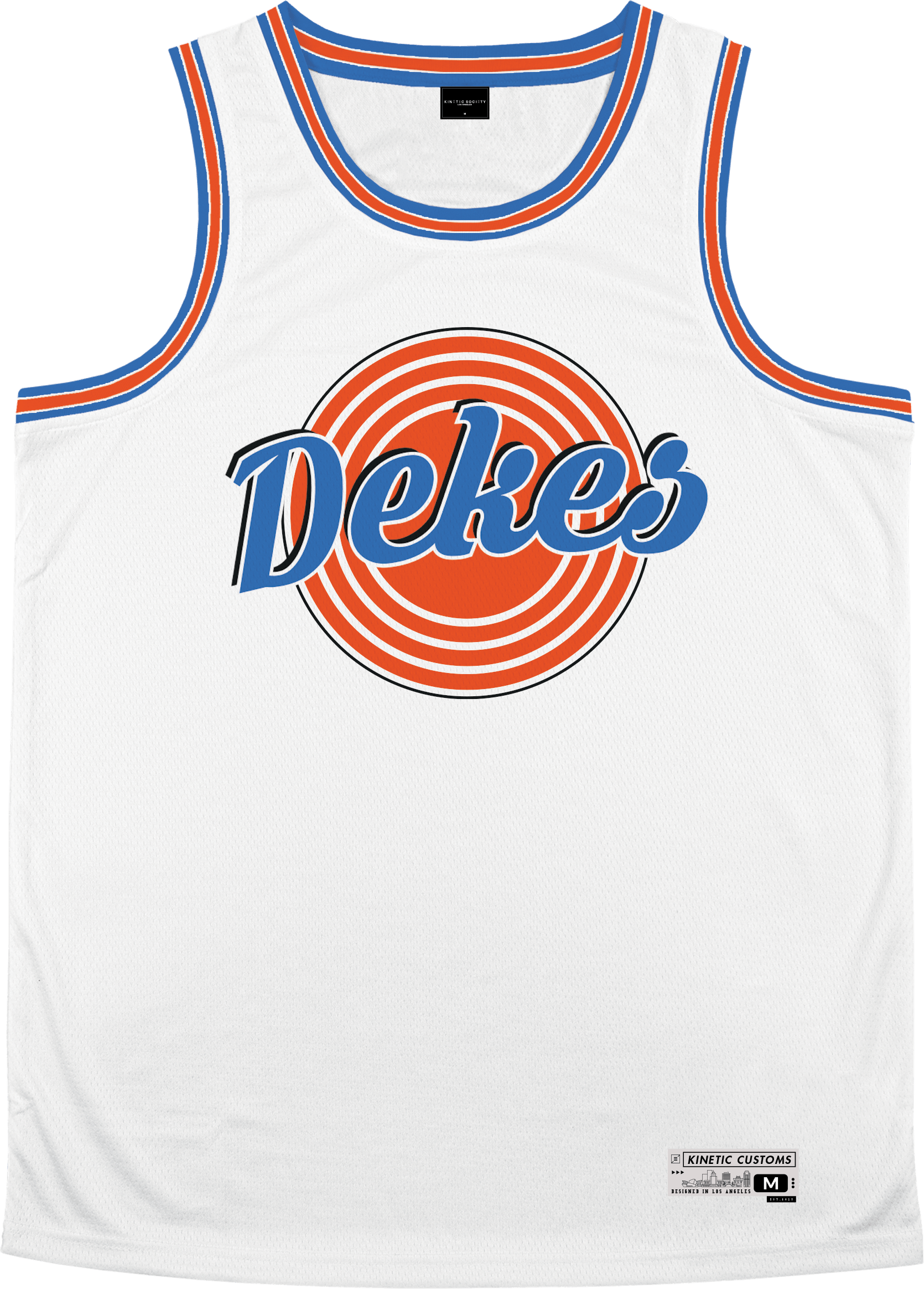 Delta Kappa Epsilon - Vintage Basketball Jersey - Kinetic Society