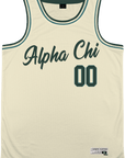 Alpha Chi Omega - Buttercream Basketball Jersey - Kinetic Society