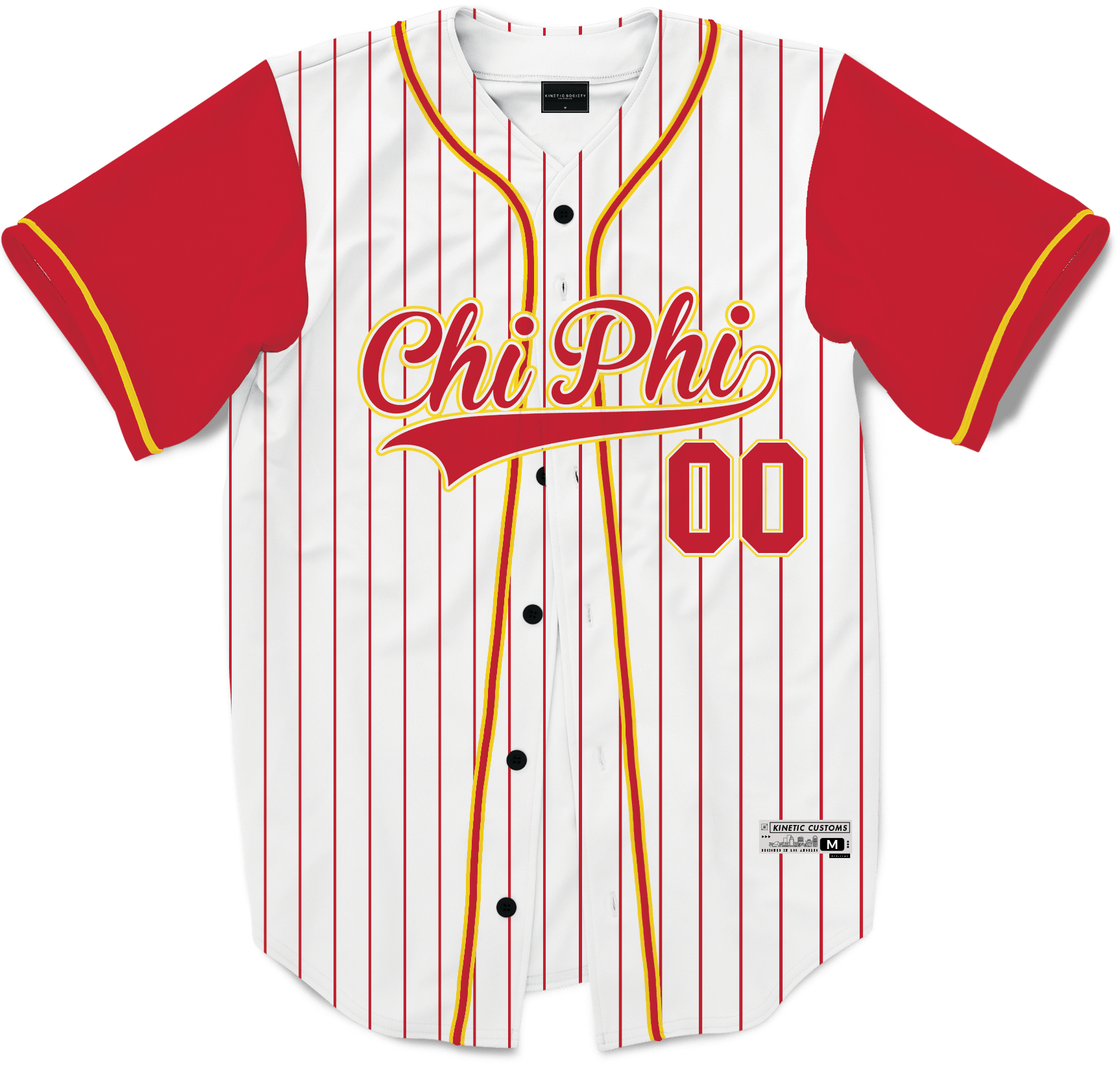 Chi Phi - House Baseball Jersey - Kinetic Society