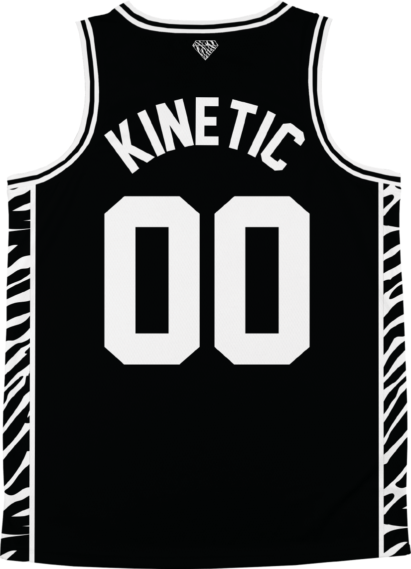 Chi Psi - Zebra Flex Basketball Jersey - Kinetic Society