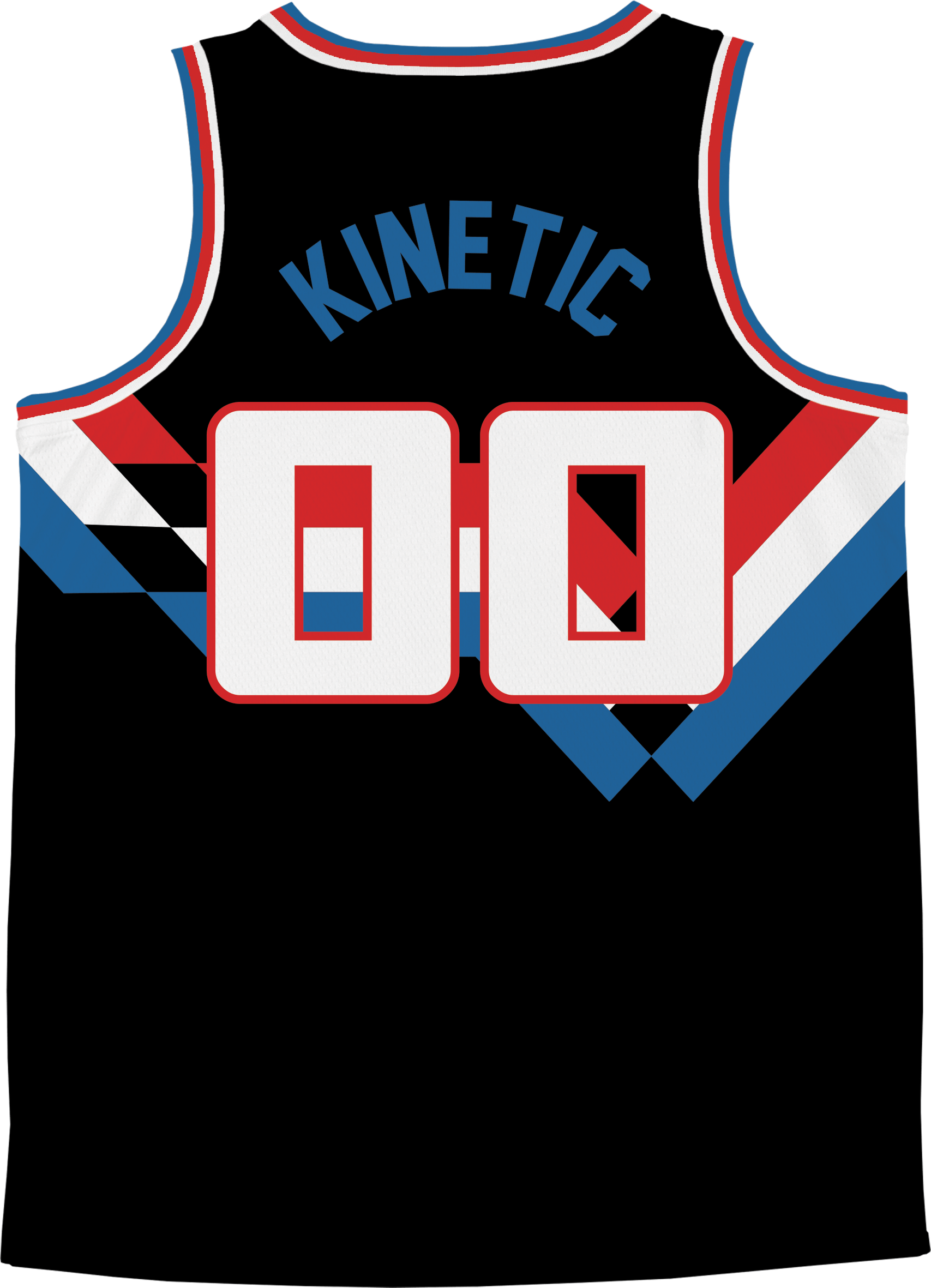 Delta Chi - Victory Streak Basketball Jersey - Kinetic Society