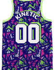 ZETA PSI - Purple Shrouds Basketball Jersey